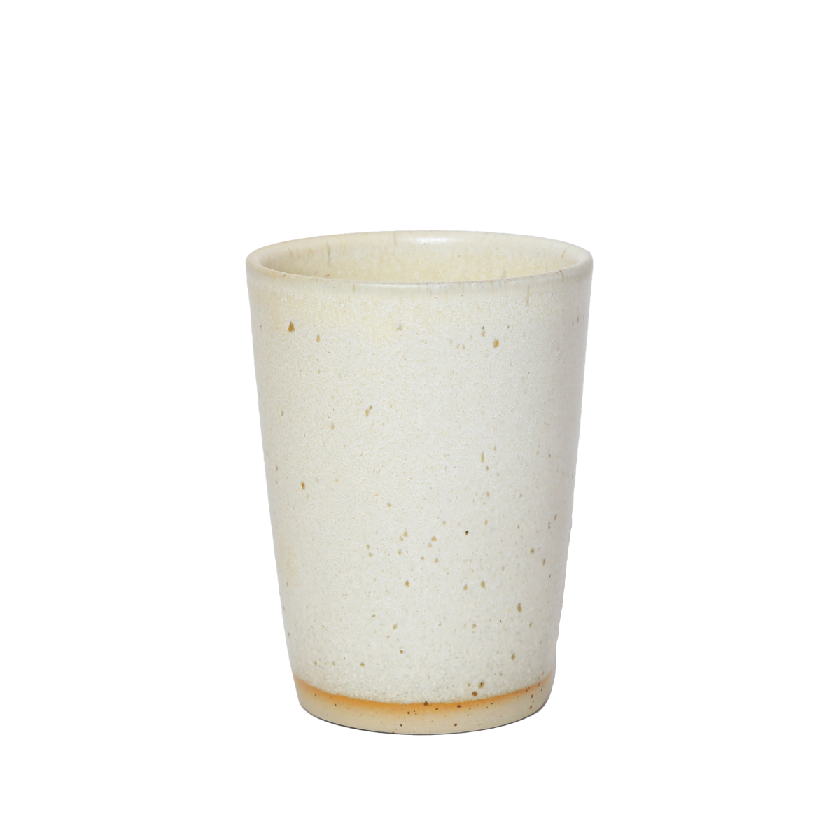 Bornholms Keramik Fabrik højt Krus - Creamy White - Bahne